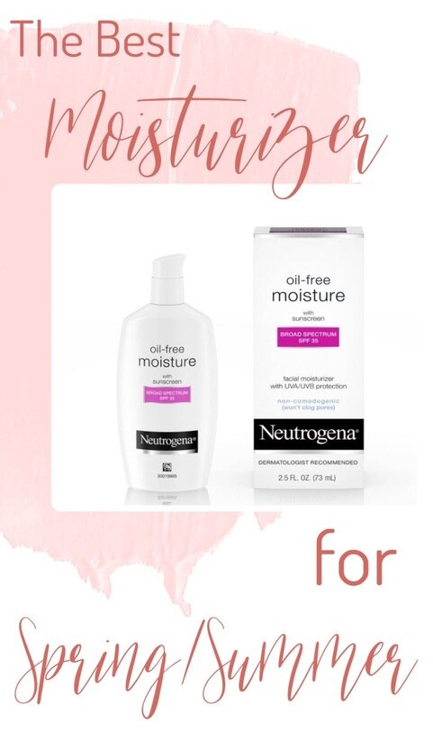 The Best Moisturizer for Spring/Summer