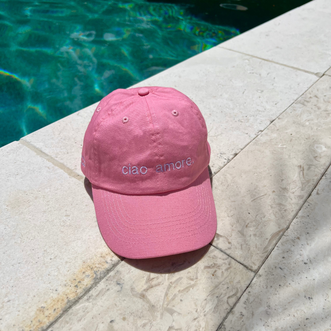 Love Letters From Italy | Ciao Amore Baseball Cap
