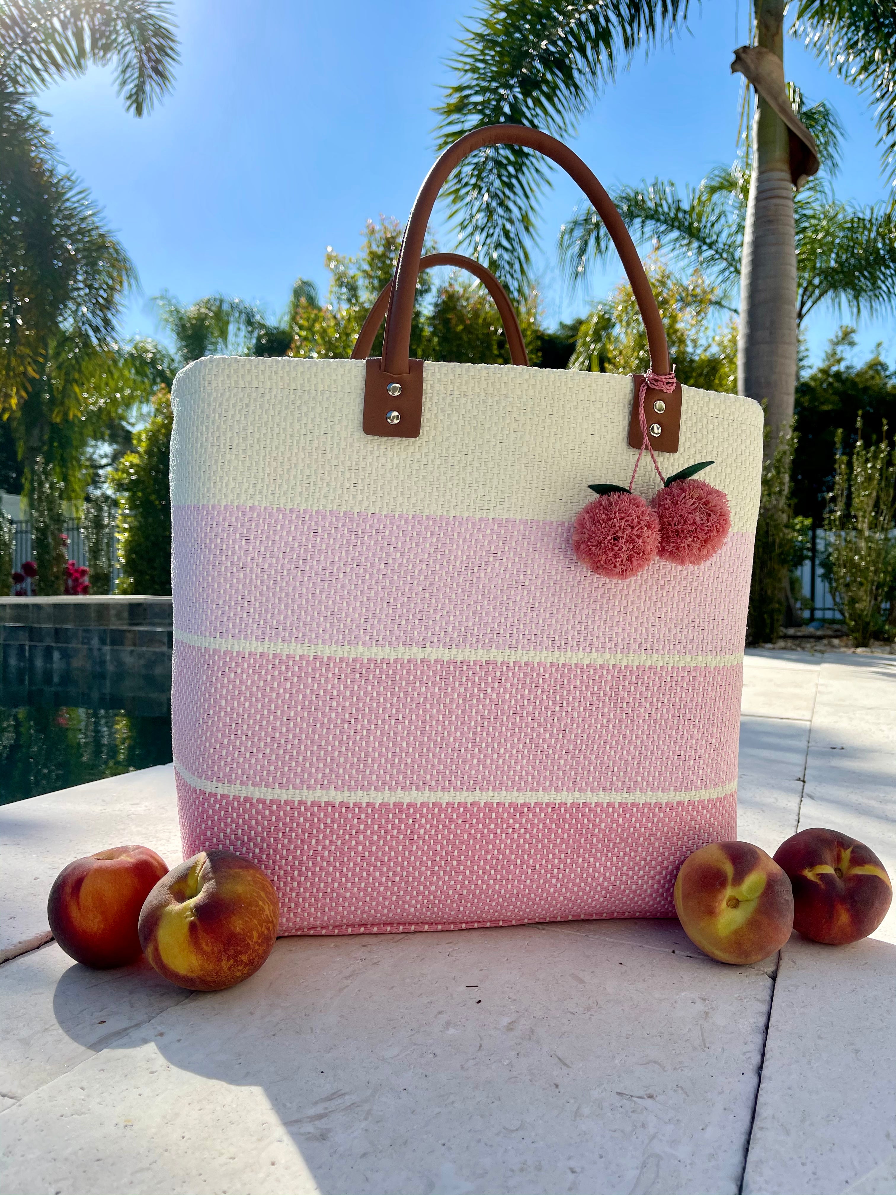 Capri Straw Tote