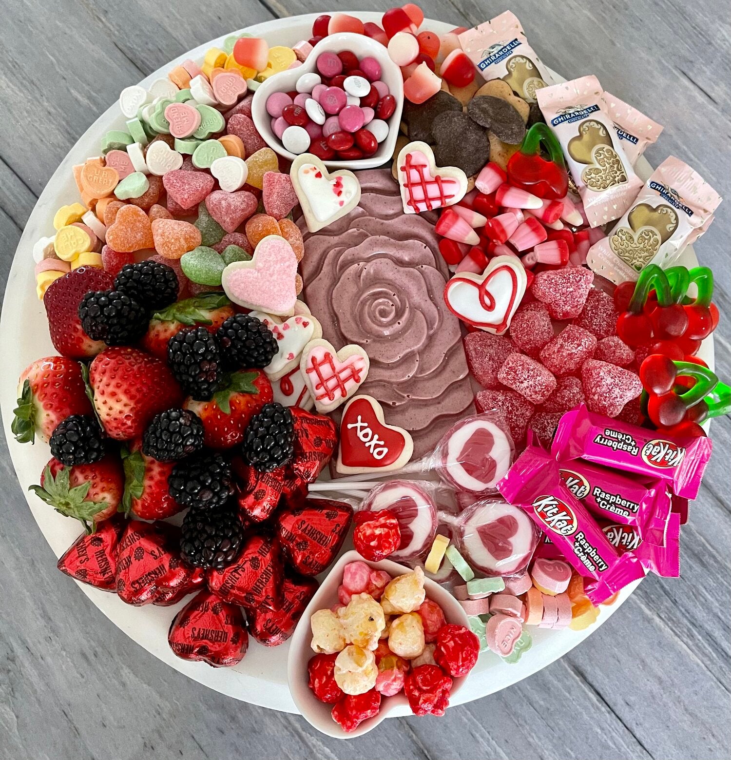 V-Day Sweet Charcuterie Board